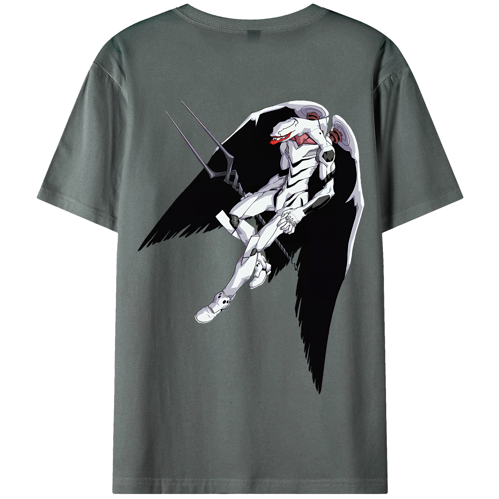 （画像用） EVA 新世紀エヴァンゲリオン 綿100％半袖Tシャツ（背面プリント）